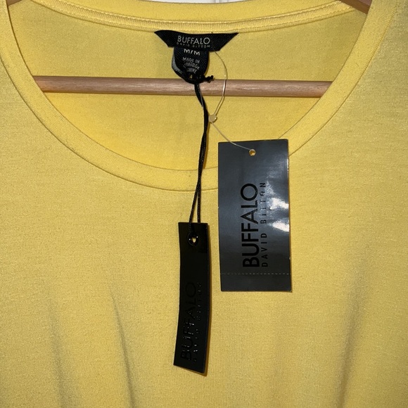 NEW - M - BUFFALO - Sunflower🌻 Yellow Sami Crew T-Shirt - Picture 9 of 15